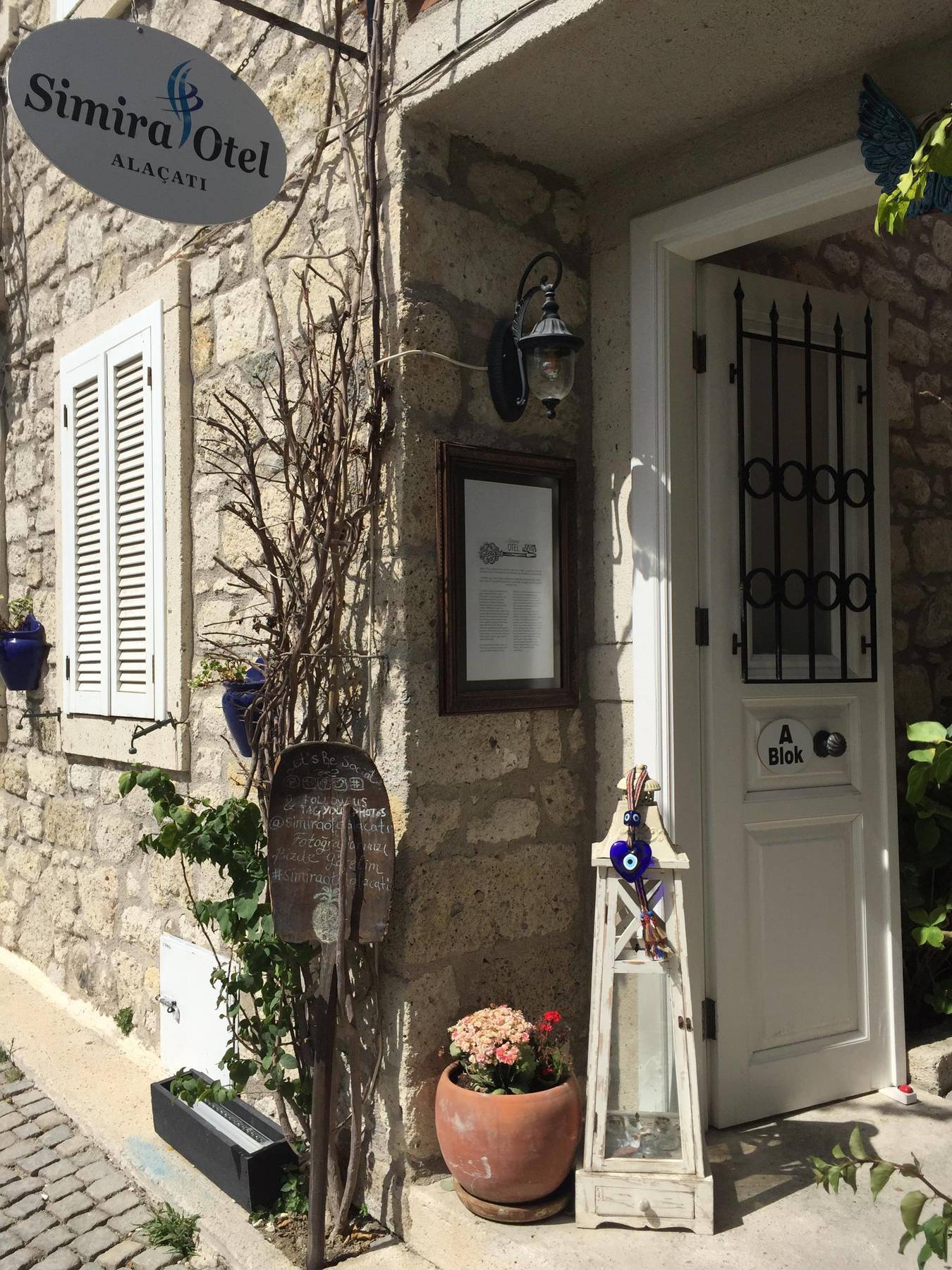 Simira Hotel Alaçatı Exterior foto